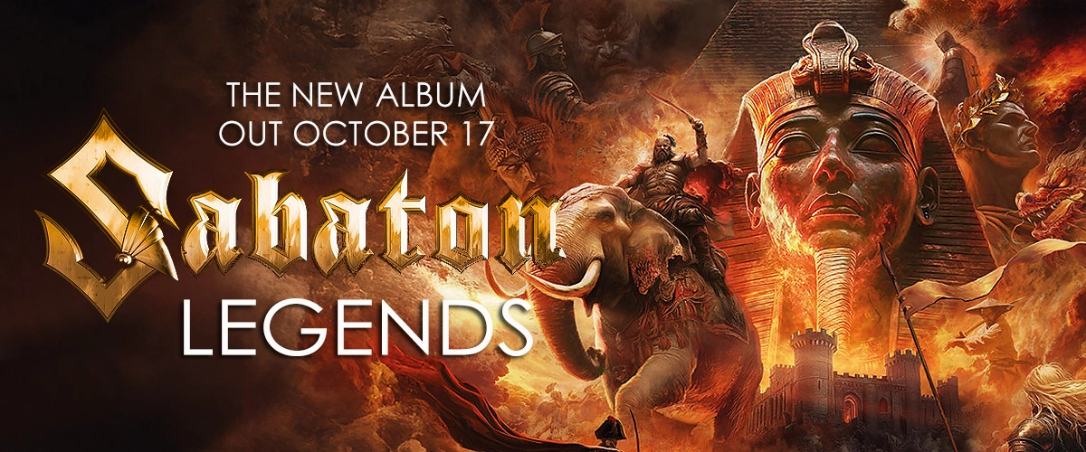 The new album by metal band Sabaton is now available for pre-order!