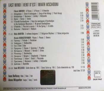 CD Béla Bartók: East Wind = Vent d'Est (Airs And Dances From The East = Airs Et Danses De l'Est