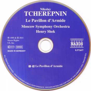 CD نيسم جلال: Le Pavillon D'Armide (Fantastic Ballet)