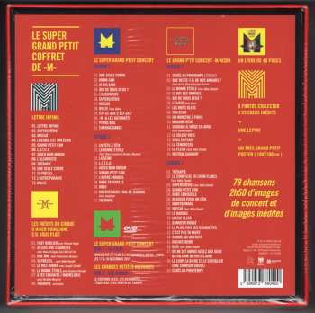 6CD/2DVD/Coffret -M-: Le Super  Grand Petit Coffret De -M- LTD