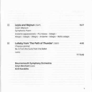 SACD نيسم جلال: Seven Beauties Suite • Leyla And Mejnun • Don Quixote •  Lullaby From "The Path Of Thunder"