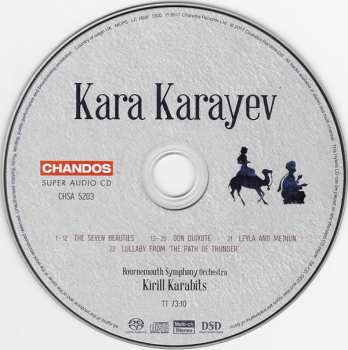 SACD نيسم جلال: Seven Beauties Suite • Leyla And Mejnun • Don Quixote •  Lullaby From "The Path Of Thunder"