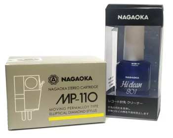 Technique audio Nagaoka MP-110 + Nagaoka AM-801 stylus cleaner