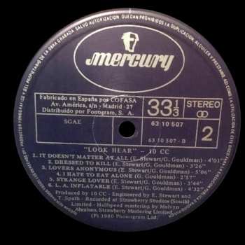 LP 10cc: Look Hear?