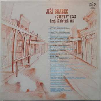 LP Country Beat Jiřího Brabce: Hrají 12 Zlatých Hitů
