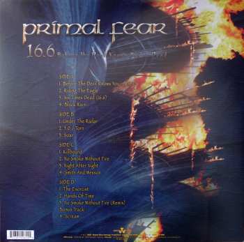 2LP Primal Fear: 16.6 Before The Devil Knows You're Dead LTD | CLR