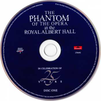 2CD 25th Anniversary Cast: The Phantom Of The Opera At The Royal Albert Hall (In Celebration Of 25 Years)