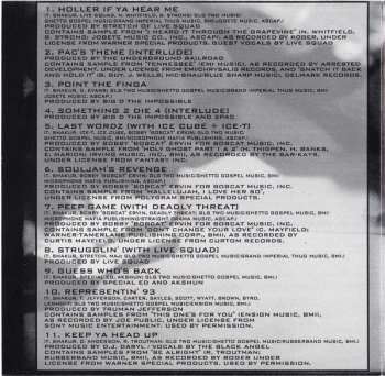 CD 2Pac: Strictly 4 My N.I.G.G.A.Z.