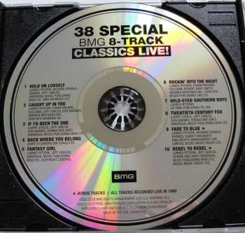 CD 38 Special: BMG 8-Track Classics Live! ‎