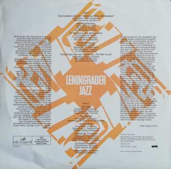 LP Джаз-Оркестр Иосифа Вайнштейна: Leningrader Jazz
