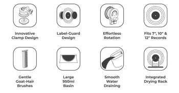 Technique audio HumminGuru EZ Vinyl Record Washer