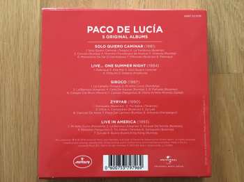 5CD/Coffret Paco De Lucía: 5 Original Albums Vol. 2