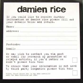 CD Damien Rice: 9 DIGI