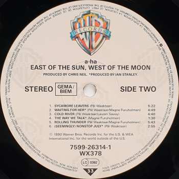LP a-ha: East Of The Sun West Of The Moon