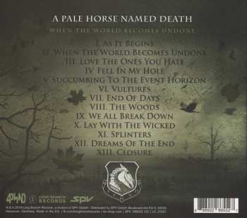2LP/CD/Coffret A Pale Horse Named Death: When The World Becomes Undone LTD | NUM | DIGI | CLR