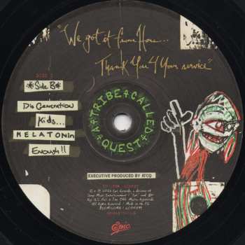 2LP A Tribe Called Quest: We Got It From Here…Thank You 4 Your Service