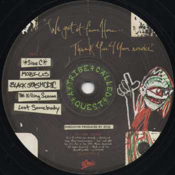 2LP A Tribe Called Quest: We Got It From Here…Thank You 4 Your Service