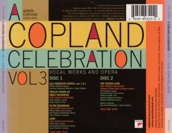 2CD Aaron Copland: A Copland Celebration, Vol. 3: Vocal And Choral Works