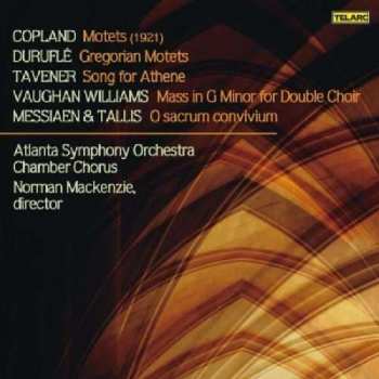 Album Ralph Vaughan Williams: Motets (1921) / Gregorian Motets / Song For Athene / Mass In G Minor For Double Choir / O Sacrum Convivium