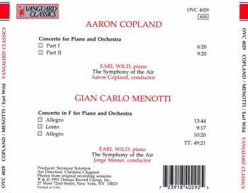 CD Aaron Copland: Piano Concerto