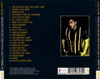 CD Aaron Neville: Singles Collection Plus 1969-77