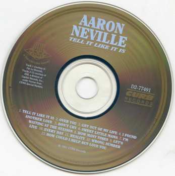 CD Aaron Neville: Tell It Like It Is
