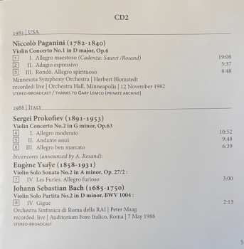 4CD/Coffret Aaron Rosand: In Memoriam