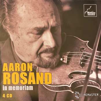 4CD/Coffret Aaron Rosand: In Memoriam