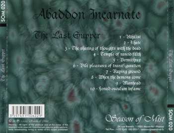 CD Abaddon Incarnate: The Last Supper