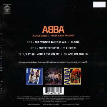 3SP/Coffret ABBA: Super Trouper - The Singles LTD | NUM | CLR