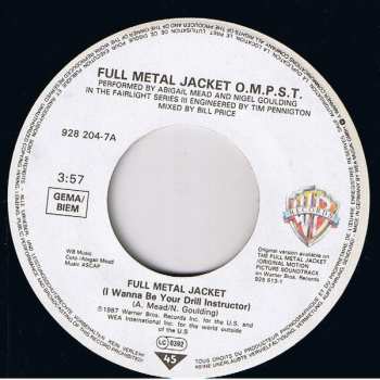 SP Abigail Mead: Full Metal Jacket (I Wanna Be Your Drill Instructor)