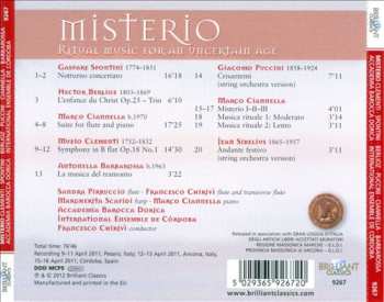 CD Accademia Barocca Dorica: Misterio. Ritual Music For An Uncertain Age