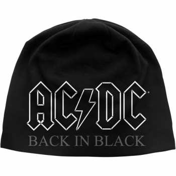 Merch AC/DC: Capuchon Back In Black