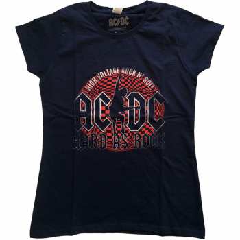 Merch AC/DC: Femmes T-shirt Hard As Rock 