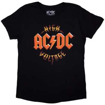 Merch AC/DC: Femmes T-shirt High Voltage Rnr