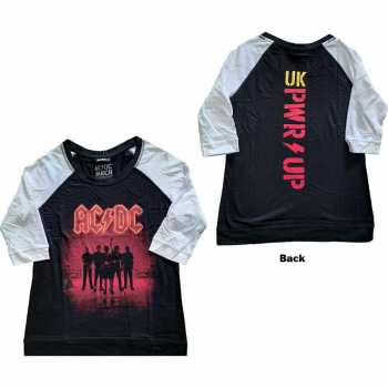 Marchandises AC/DC: Dámské Tričko Pwr-up Uk  XS