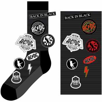 Merch AC/DC: Chaussettes à la cheville Icons 