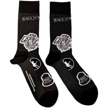 Marchandises AC/DC: Ac/dc Unisex Ankle Socks: Icons (black) (uk Size 4 - 7) 36 - 42