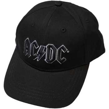 Marchandises AC/DC: Ac/dc Unisex Baseball Cap: Black Logo