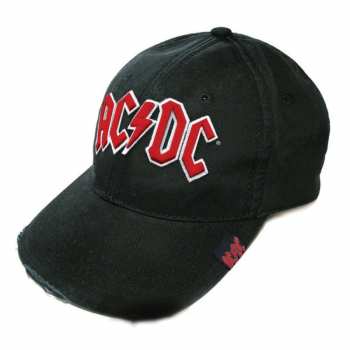 Marchandises AC/DC: Kšiltovka Red Logo Ac/dc