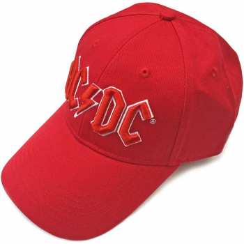 Marchandises AC/DC: Kšiltovka Red Logo Ac/dc