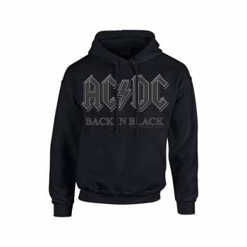 Merch AC/DC: Sweatshirt à capuche Back In Black
