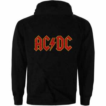Marchandises AC/DC: Mikina Se Zipem Logo Ac/dc S