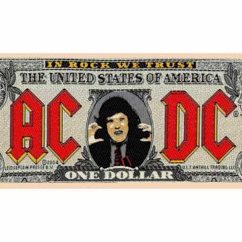 Merch AC/DC: Décoration Bank Note 