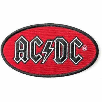 Marchandises AC/DC: Nášivka Oval Logo Ac/dc