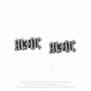 Merch AC/DC: Boucles d'oreilles Logo Ac/dc