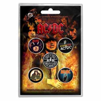 Merch AC/DC: Ensemble de plaques Highway To Hell 