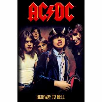 Merch AC/DC: Poster textile Highway To Hell