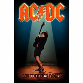 Merch AC/DC: Poster textile Let There Be Rock