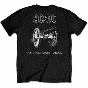 Marchandises AC/DC: Tričko About To Rock  S
